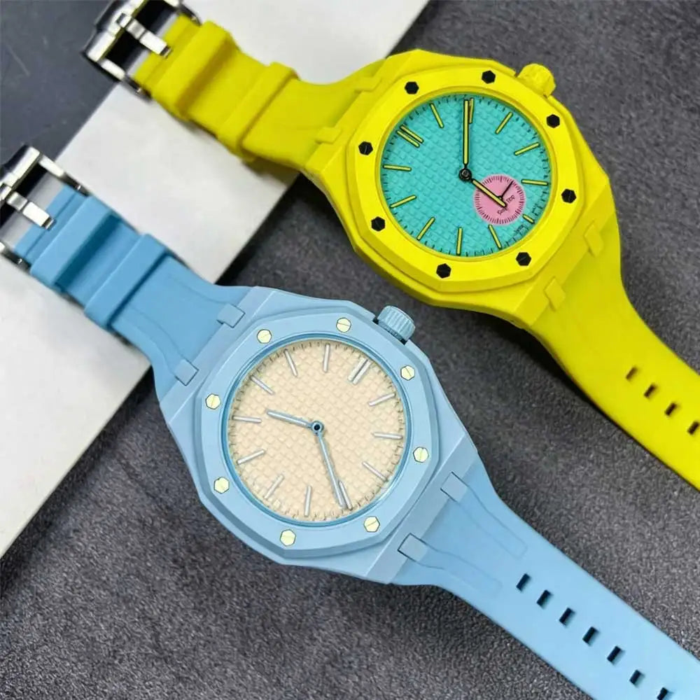 Modification Fit for Swatch x AP Royal Pop Pocket watch Silicone Band+PC Case Changer to Wristwatch Integrated Strap Accessories