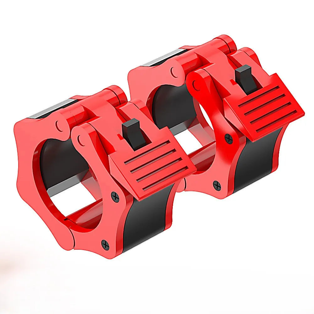 Wholesale High Quality Cheap Gym Fitness Accessories Magnetic Open Face Barbell Collar Clip Clamps