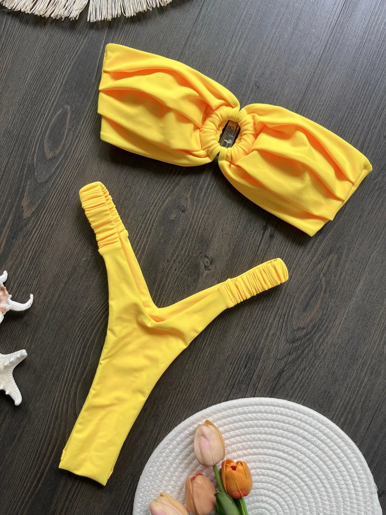 Women's Push Up Micro Bikini Set – Sexy Brazilian Swimsuit & Beachwear