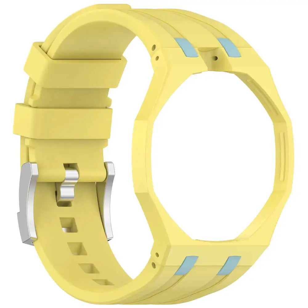 Modification Fit for Swatch x AP Royal Pop Pocket watch Silicone Band+PC Case Changer to Wristwatch Integrated Strap Accessories