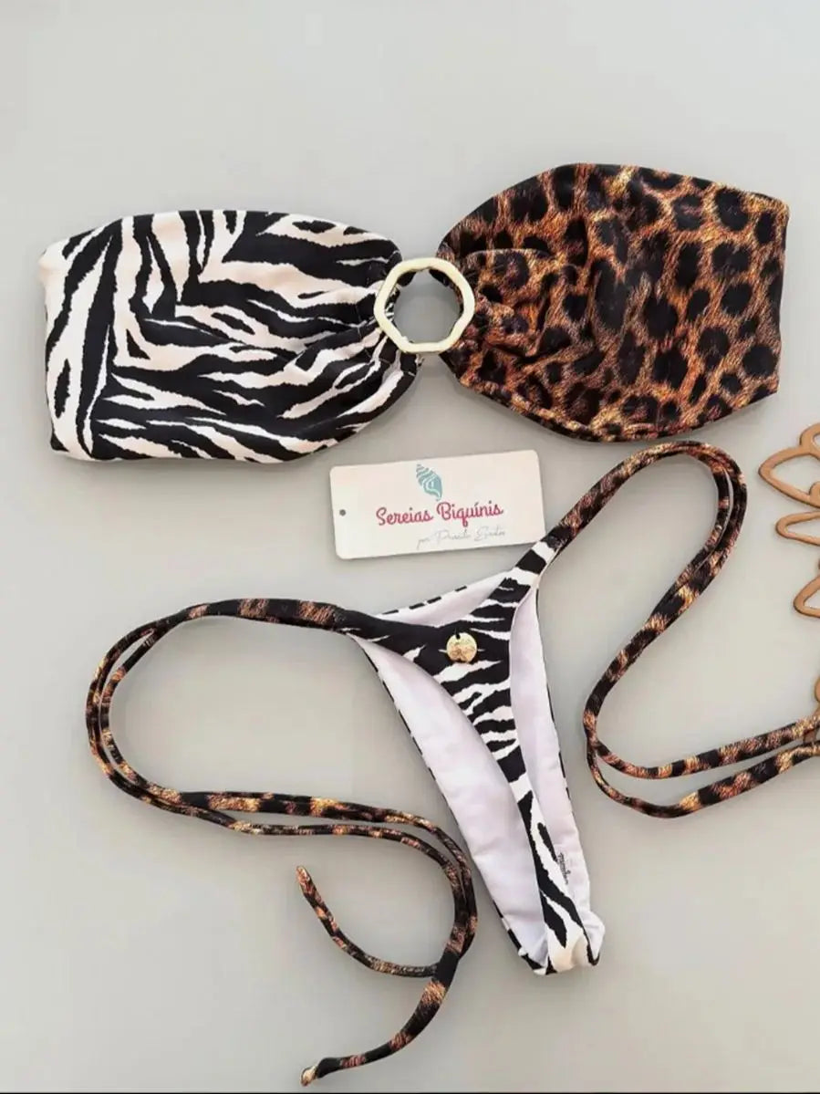 2026 New Sexy Micro Bikini Set Swimsuit Thong Female Bathing Brazilian Women Swimwear Biquini Suit Sexy Up Bikinis Mujer