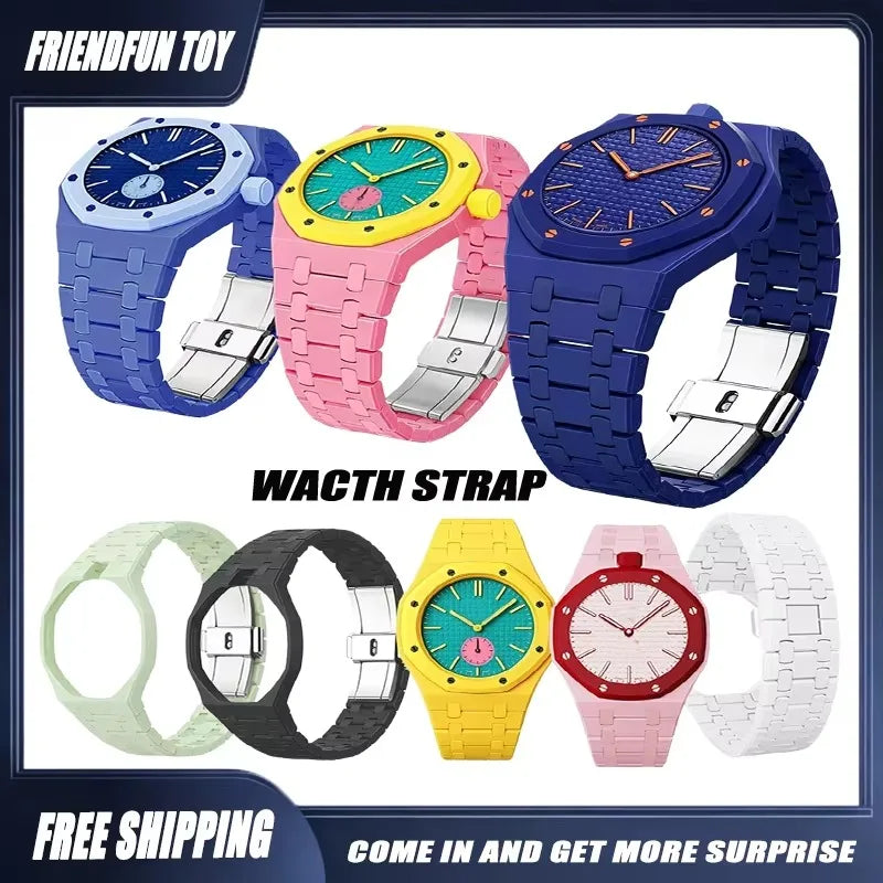 Ceramic AP&Watch Collaboration Watch Royal Oak Latest Watch Strap With Various Colors To Choose From Suitable For Girls As Gifts