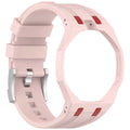 All-in-One PC Case+Silicone Strap Mod Kit for Swatch x AP Royal Pop Solf Band Cover Bumper Change to Wristwatch Accessories