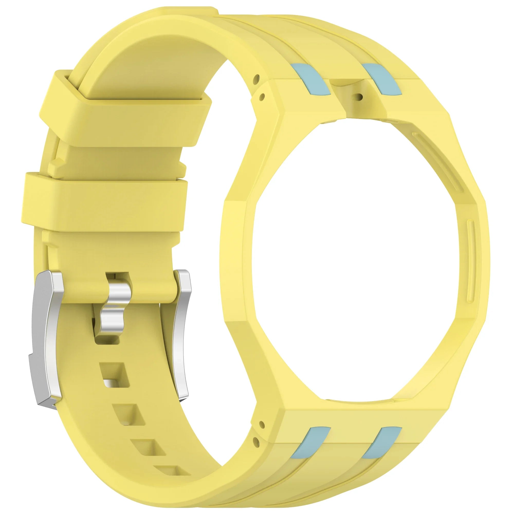 PC Case Strap For Swatch x AP Royal POP Silicone Watch Case Strap Pocket Changer To Wristwatch Watchband Accessories