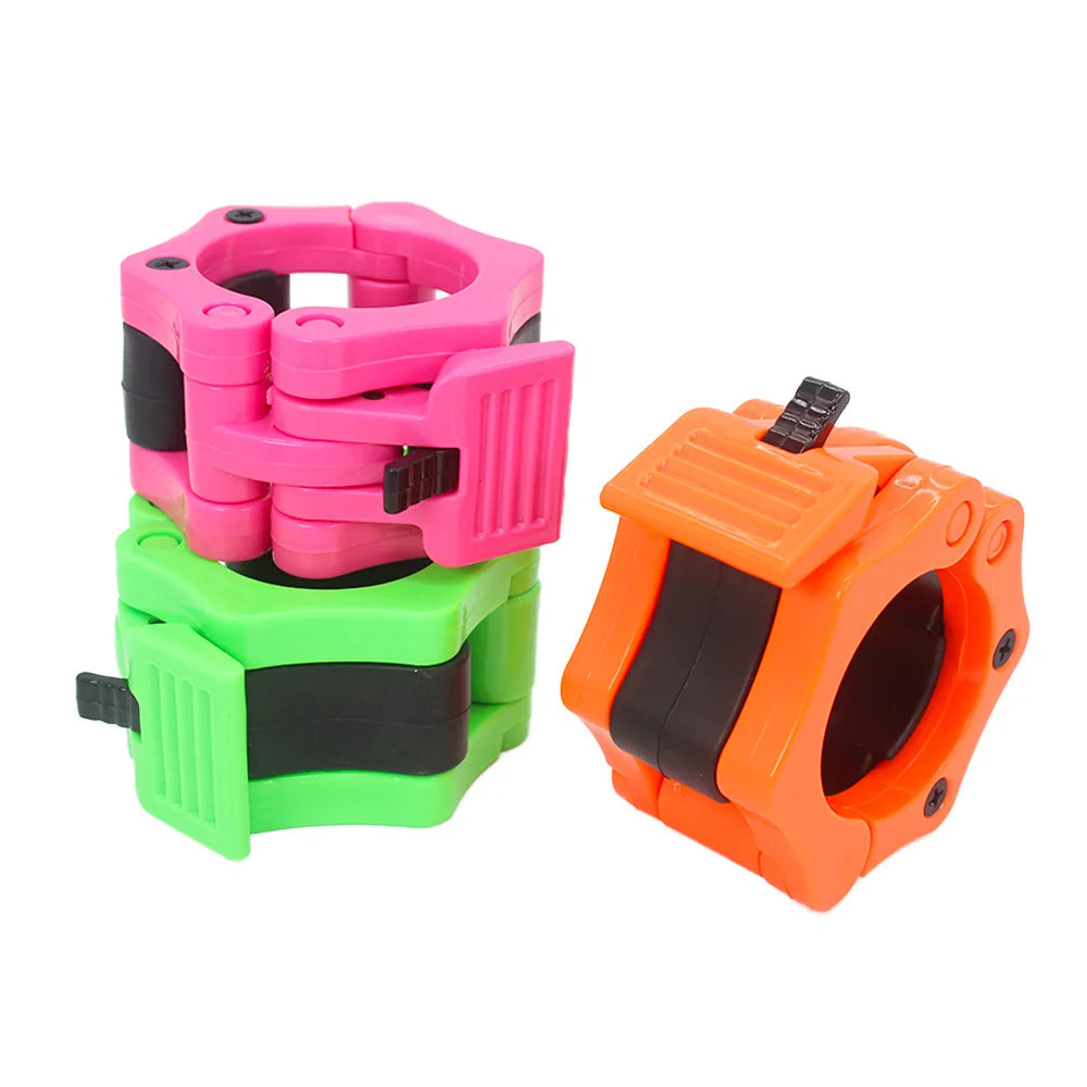 Wholesale High Quality Cheap Gym Fitness Accessories Magnetic Open Face Barbell Collar Clip Clamps