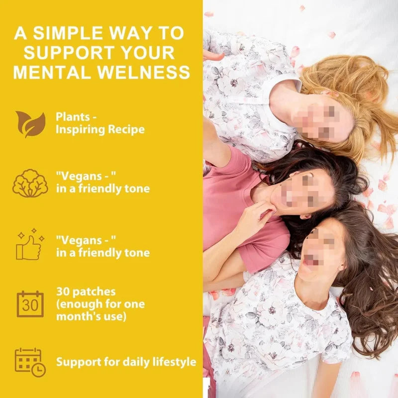 Dopamine Energy Patches-Immune System Booster Energy Boost Alertness&Motivation Enhancer,Fatigue Relief Supplement for Vitality