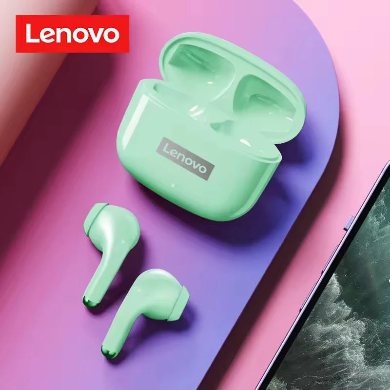 Original Lenovo LP40 wireless headphones TWS Bluetooth Earphones Touch Control Sport Headset Stereo Earbuds For Phone Android