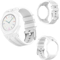 2 in 1 Hard PC Protective Case＋Soft Silicone Strap For Swatch X AP RoyalPop Pocket Watch Modification Wristband Conversion Parts