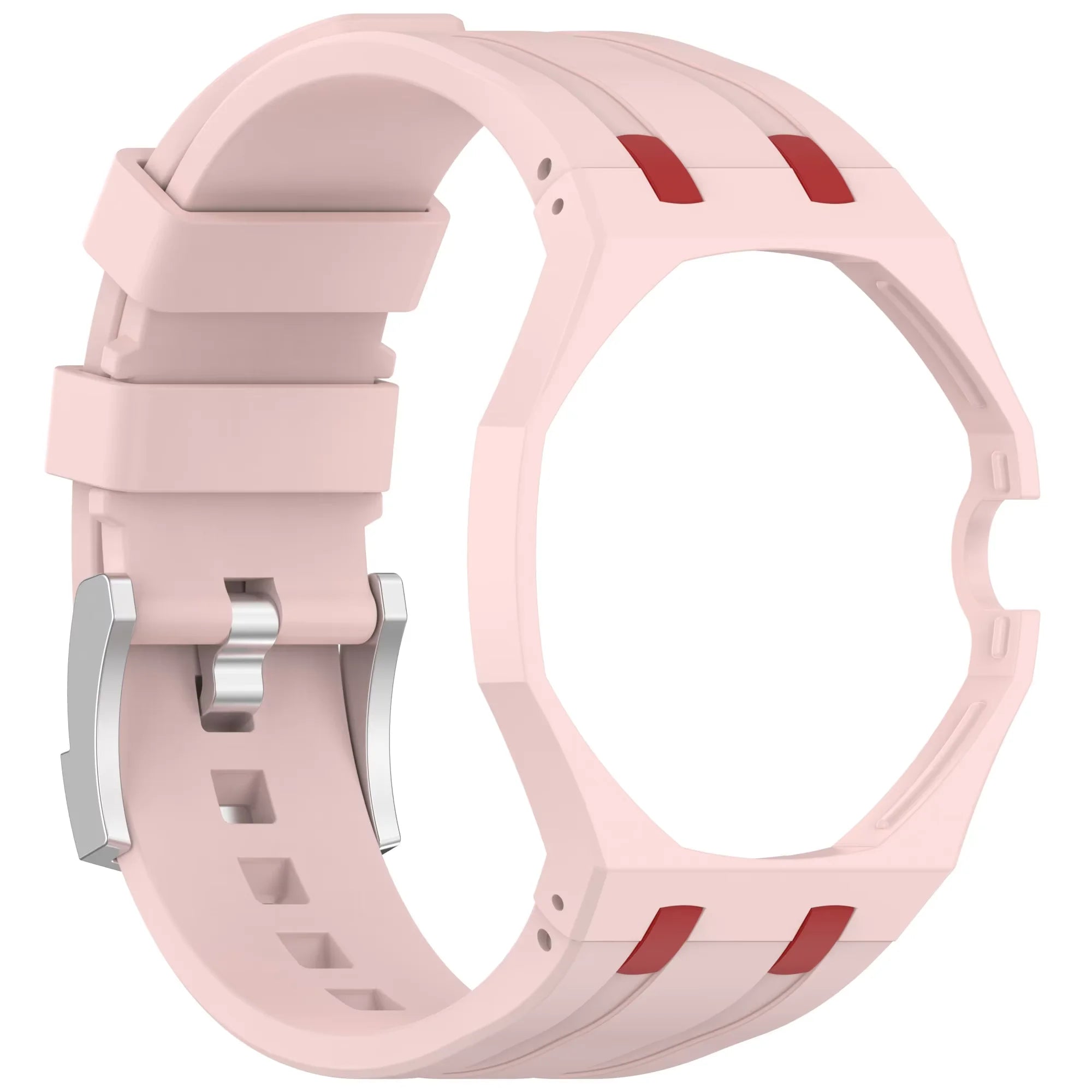 Matte PC Mod Kit Case Frame +Strap for Swatch AP Royal Pop Modification integrated Silicone Cover Bumper Band Accessorries