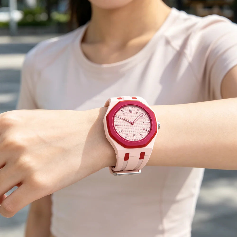 PC Cover＋Silicone Band For Swatch X AP Royal Pop Pocket Watch Modification Kit Changer to 2 In 1 Bracelet Wristwatch Accessories