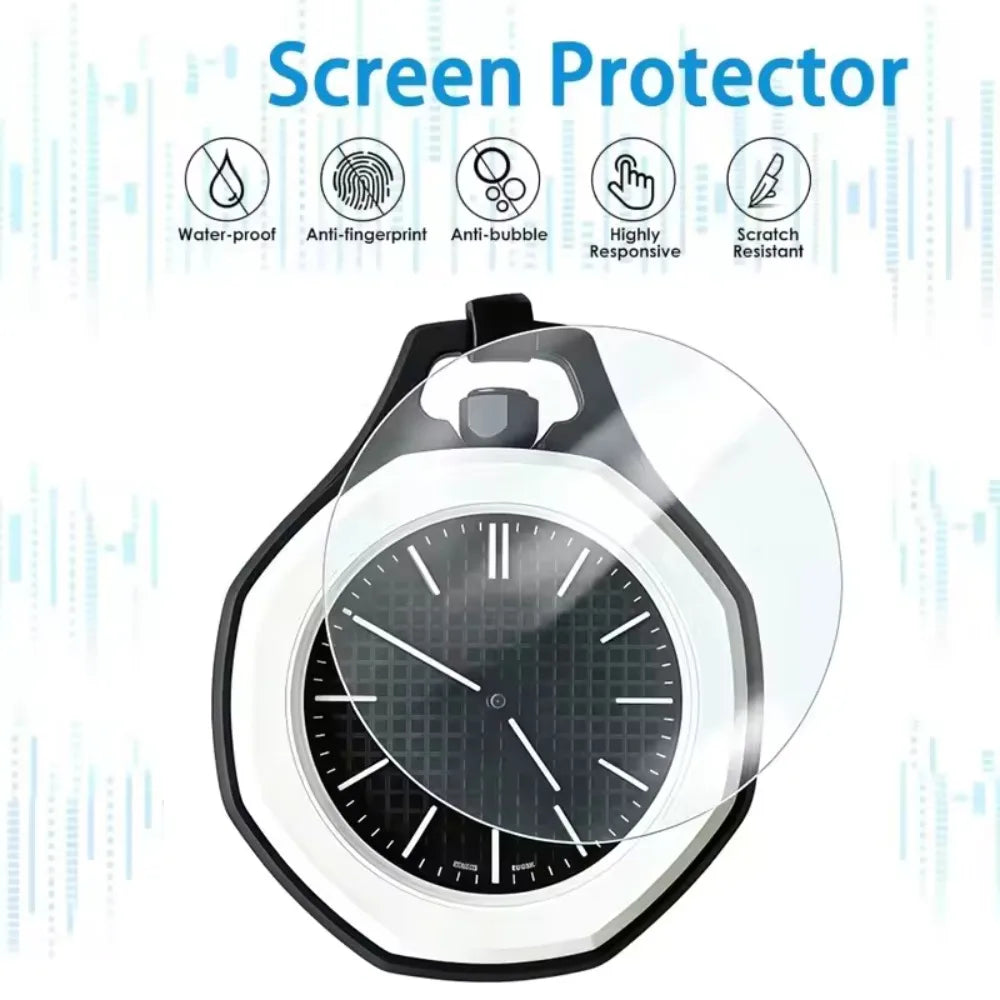 Tempered Glass Film for Swatch X AP Royal Pop Pocket Watch Glass Screen Protector Bumper Royal Pop Scratch-proof Protective Case