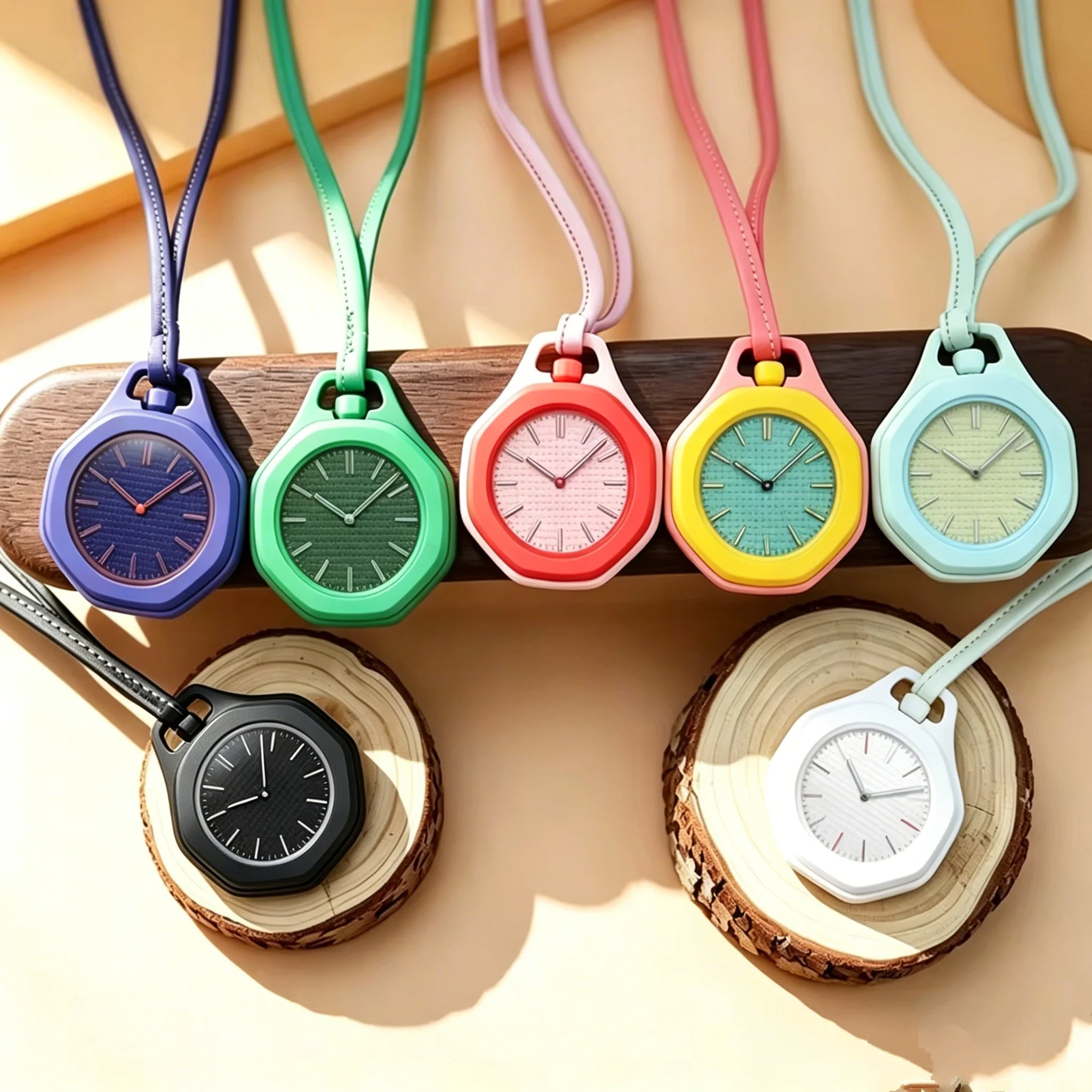 2026 New Hot Pendant Watch Strap Case Set For Swatch X AP Royal Pop Pocket Watch Bumper Leather Lanyard Fashionable Accessories