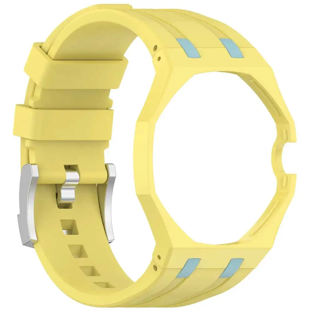 Modification Fit for Swatch x AP Royal Pop Pocket watch Silicone Band+PC Case Changer to Wristwatch Integrated Strap Accessories