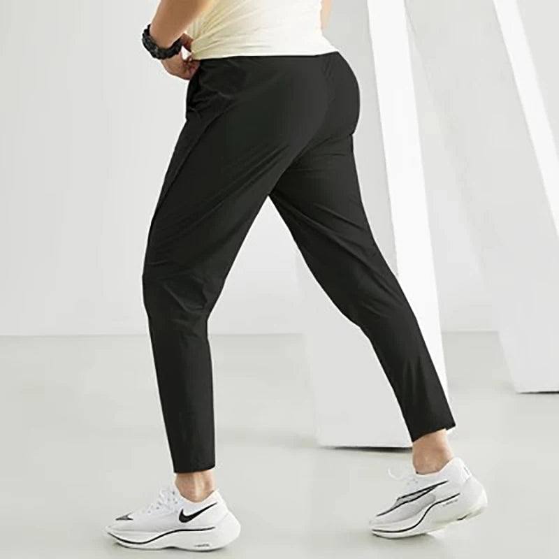 Mens Joggers Sweatpants Thin Casual Hip Hop Trousers Gyms Tracksuit Workout Track Pants Brand Jogger Fitness Pants Men