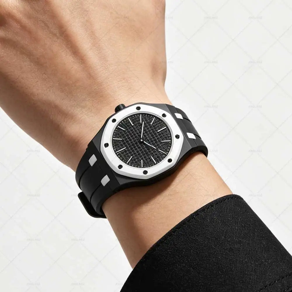 Modification Fit for Swatch x AP Royal Pop Pocket watch Silicone Band+PC Case Changer to Wristwatch Integrated Strap Accessories
