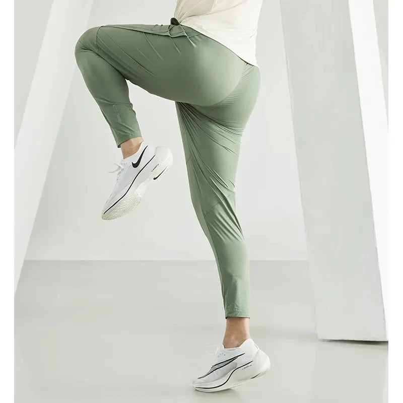 Mens Joggers Sweatpants Thin Casual Hip Hop Trousers Gyms Tracksuit Workout Track Pants Brand Jogger Fitness Pants Men