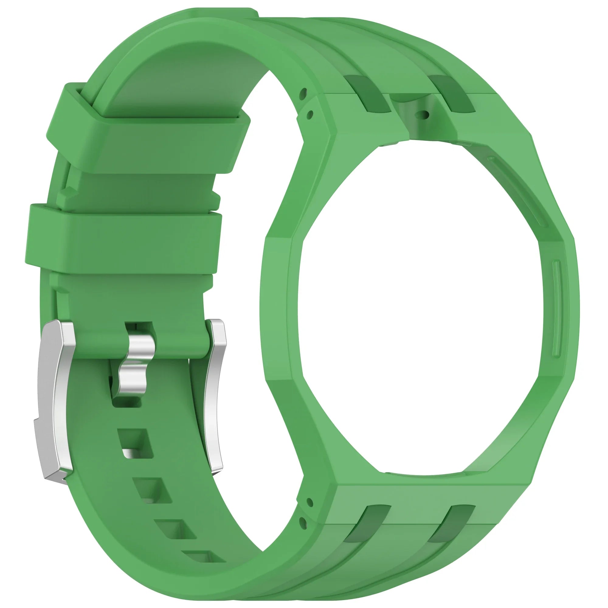 PC Case Strap For Swatch x AP Royal POP Silicone Watch Case Strap Pocket Changer To Wristwatch Watchband Accessories